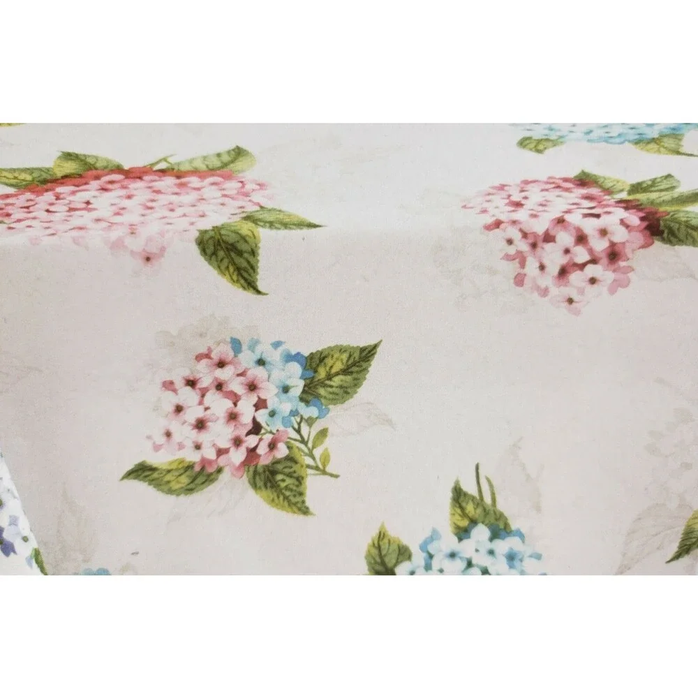 Textured Printed Fabric Tablecloth 52
